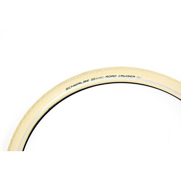 Schwalbe Road Cruiser Active Line K-Guard Zırhlı Dış Lastik Krem 26x1.75 Reflektörlü 11101267 - Görsel 4