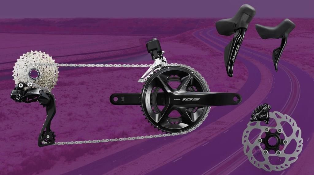 Shimano 105 Di2 R7150 50-34T 2x12 Hidrolik Disk Fren Bisiklet Grup Set - Görsel 12