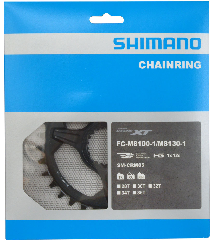 Shimano Deore XT 32T Aynakol Dişlisi SM-CRM85 FC-M8100-1/M8130-1 ISMCRM85A2 - Görsel 5