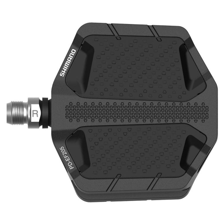 Shimano PD-EF205 Aluminum Flat Platform Bicycle Pedal Black