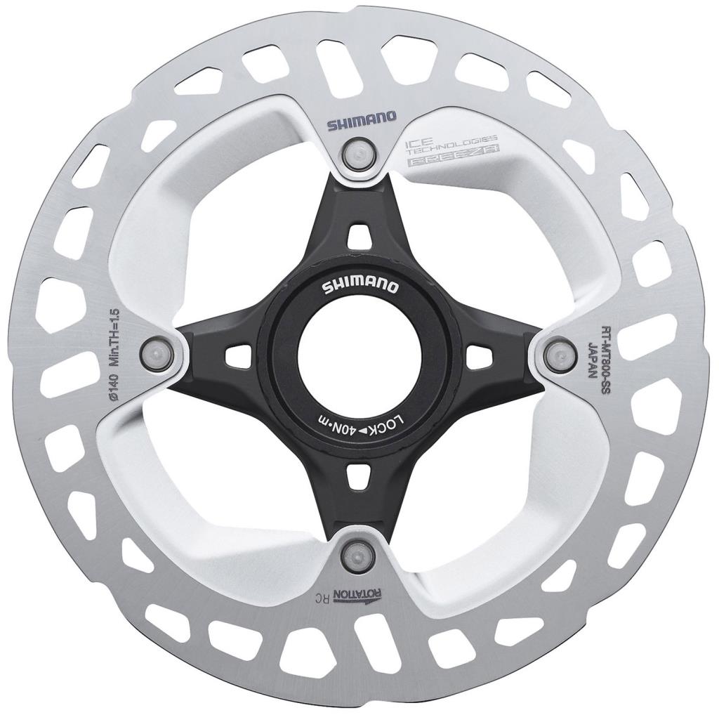 Shimano RT-MT800 Disc Brake Rotor 160mm Centerlock Compatible IceTech Freeza IRTMT800SE