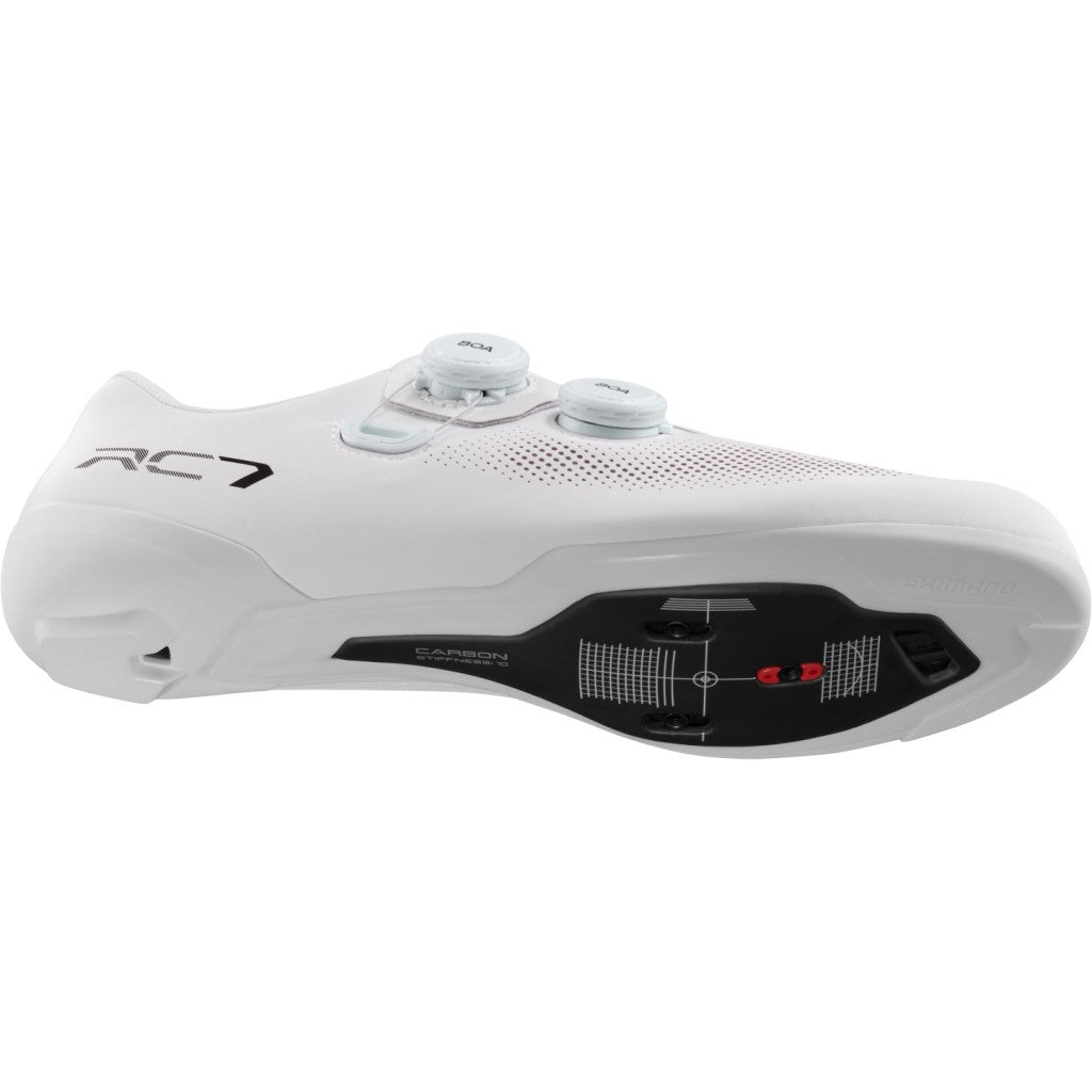 Велосипедные шоссейные туфли Shimano SH-RC703 широкая колодка ESHRC703MCW01E