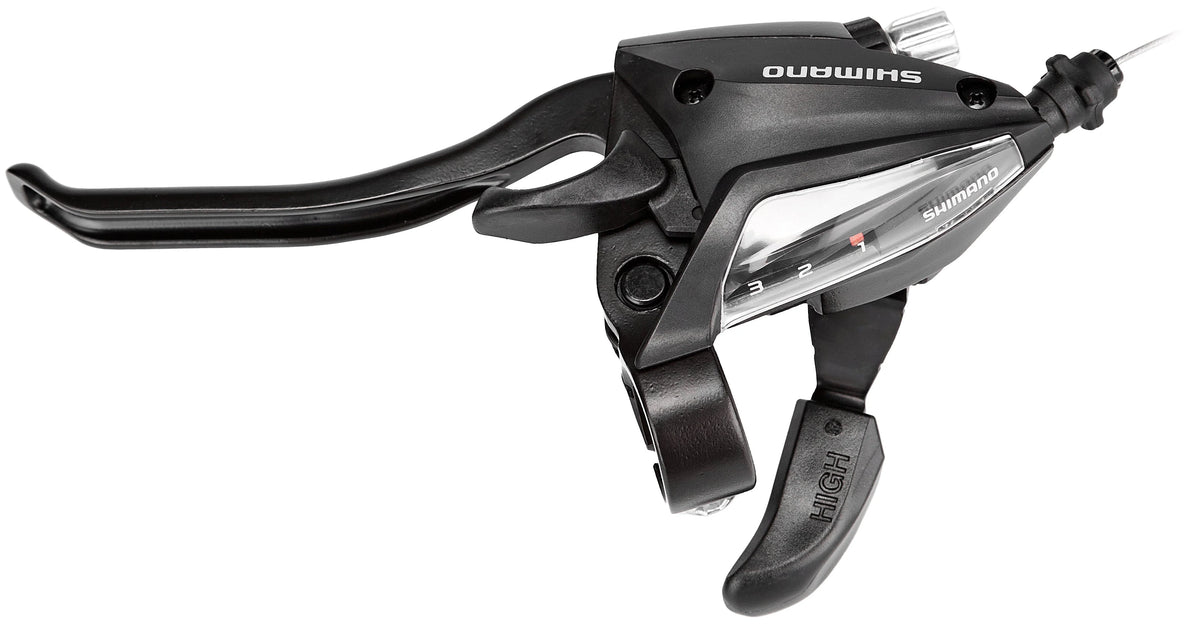 Levier de frein/manette de dérailleur gauche Shimano ST-EF500-L4A 3 vitesses ESTEF5004LVSBL