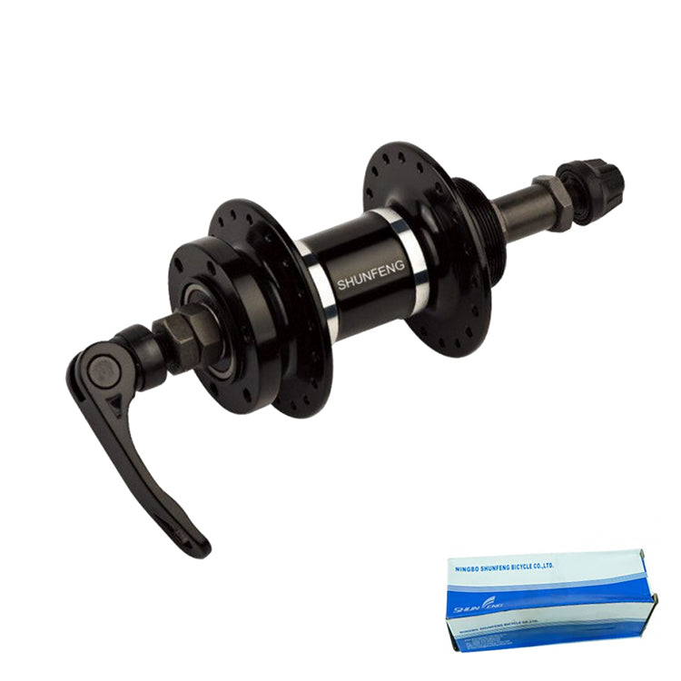 Shunfeng Bicycle Rear Hub Bearing 6 Screw Disc Compatible 32 Holes HZN-306