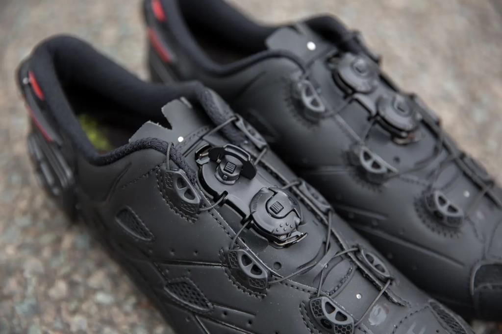 Sidi Shot Matt Black Road Bike Shoes Size 42