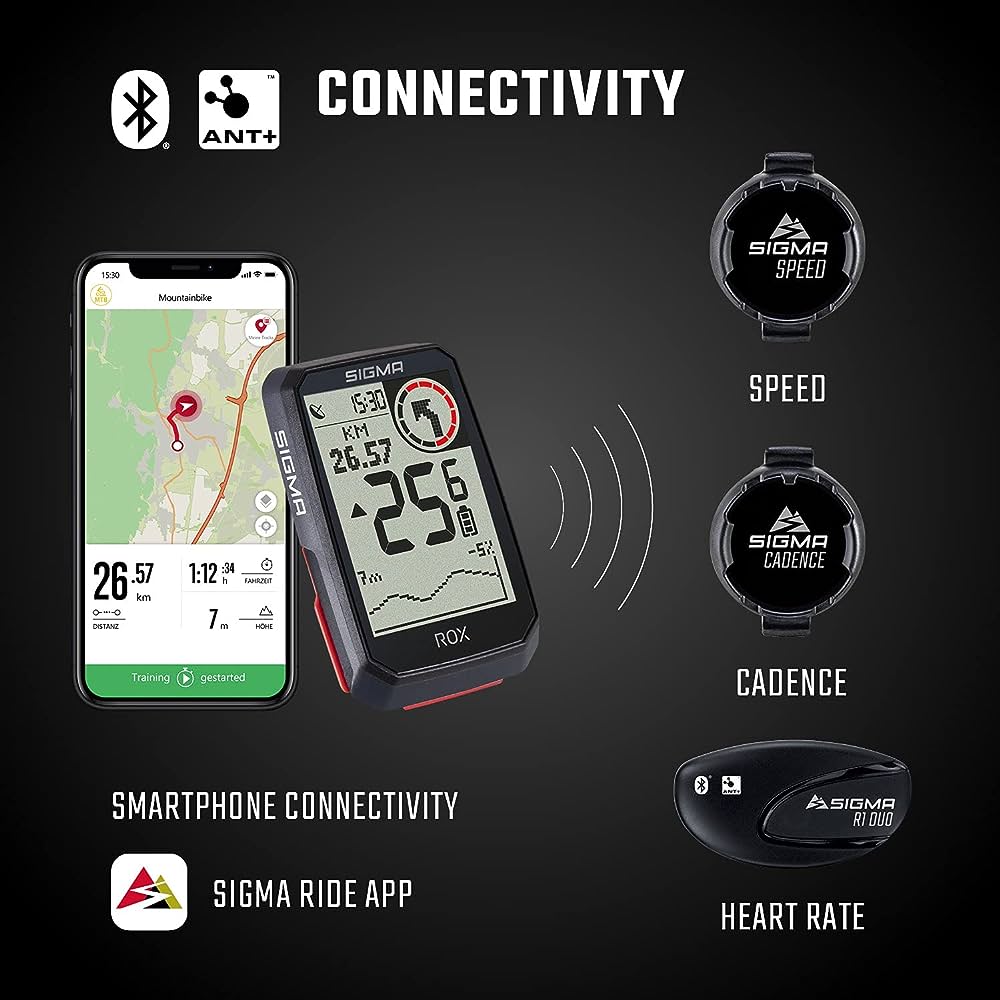 Sigma Rox 4.0 Gps Km Saati Hr Set - Görsel 4