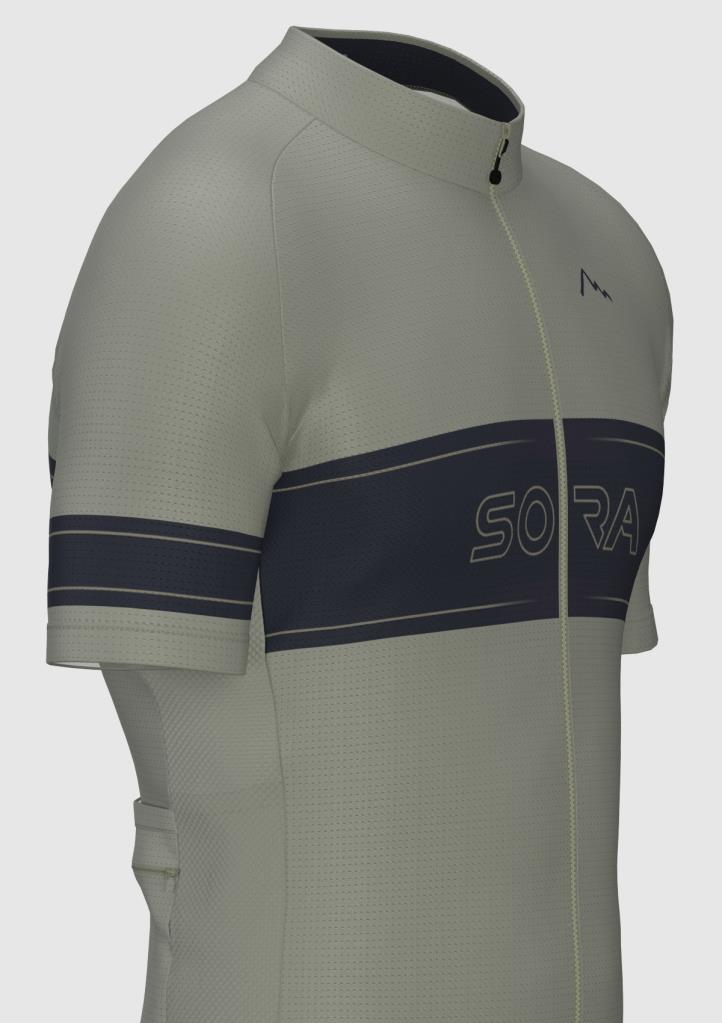 Sora Gray-Anthracite Regular 3.0 Cycling Jersey