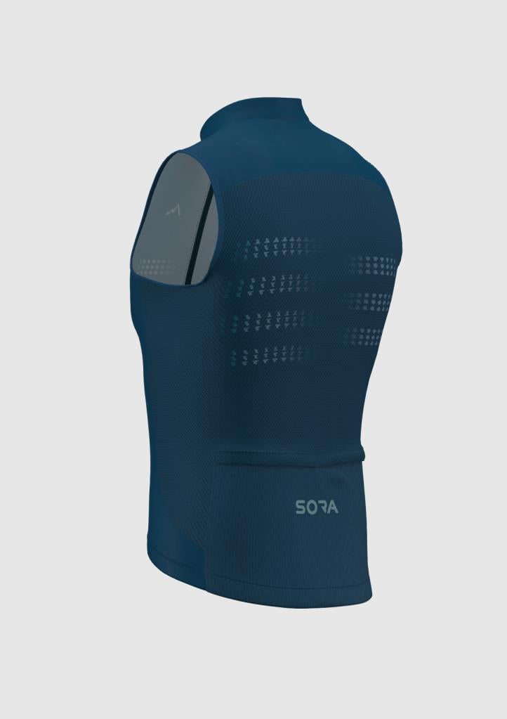 Gilet de vélo ultraléger Sora Lacivert