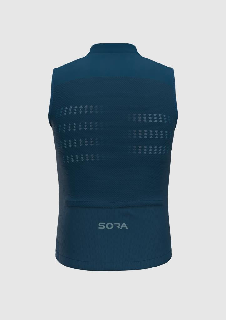 Gilet de vélo ultraléger Sora Lacivert