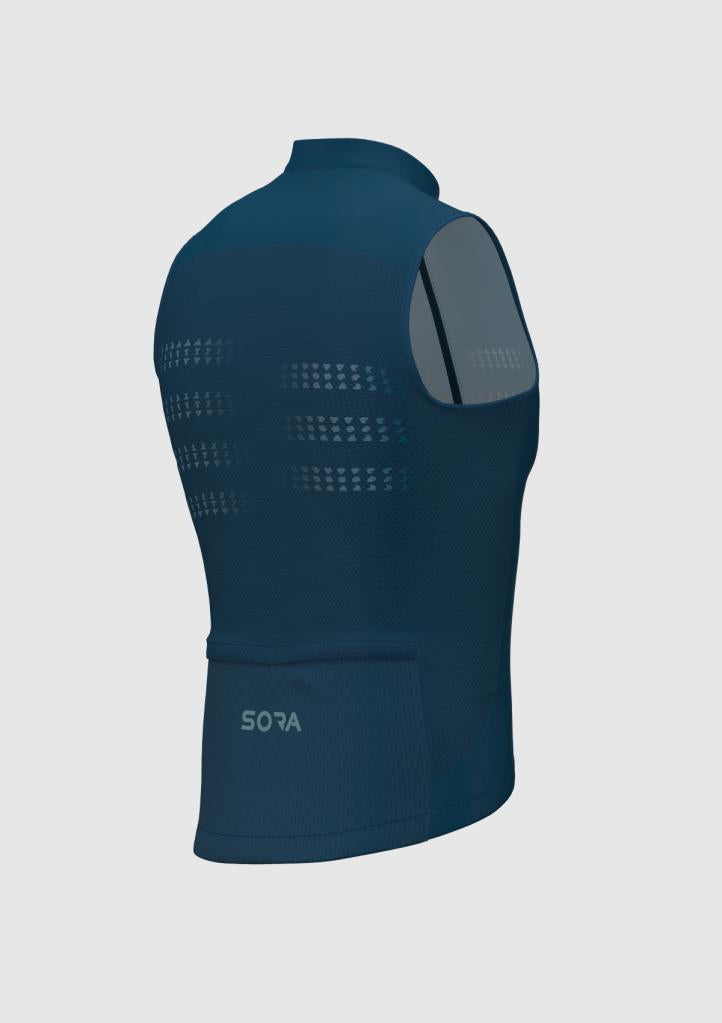Gilet de vélo ultraléger Sora Lacivert