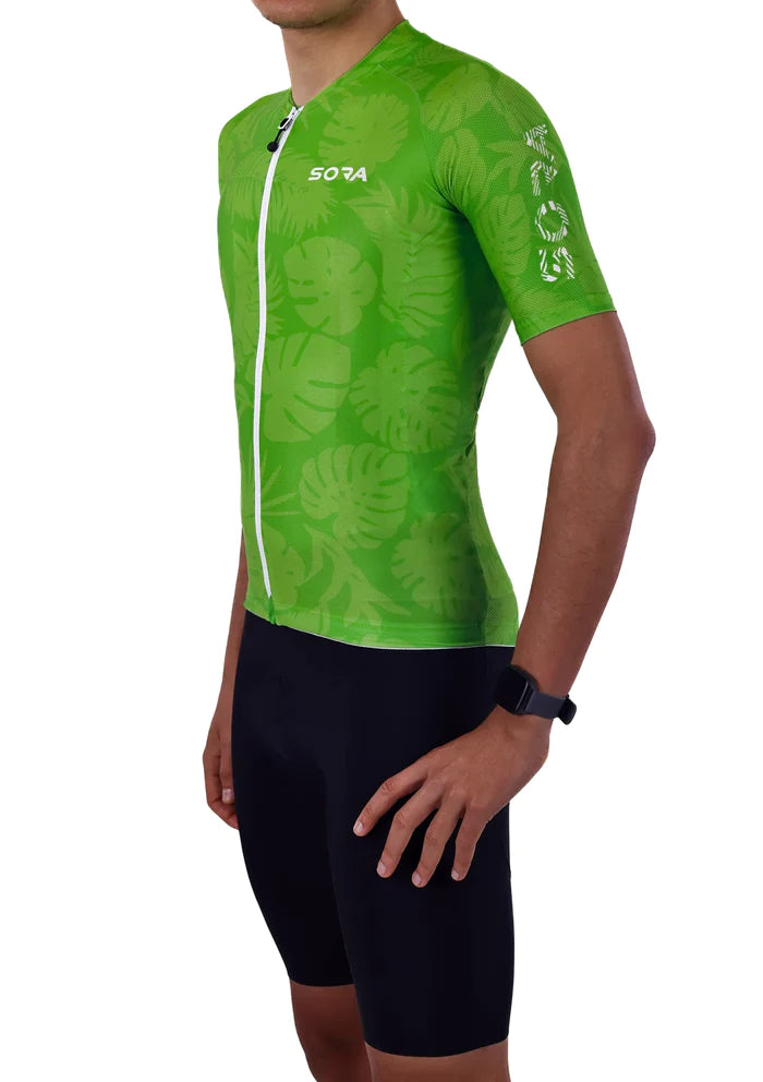 Sora Green Classic Cycling Jersey