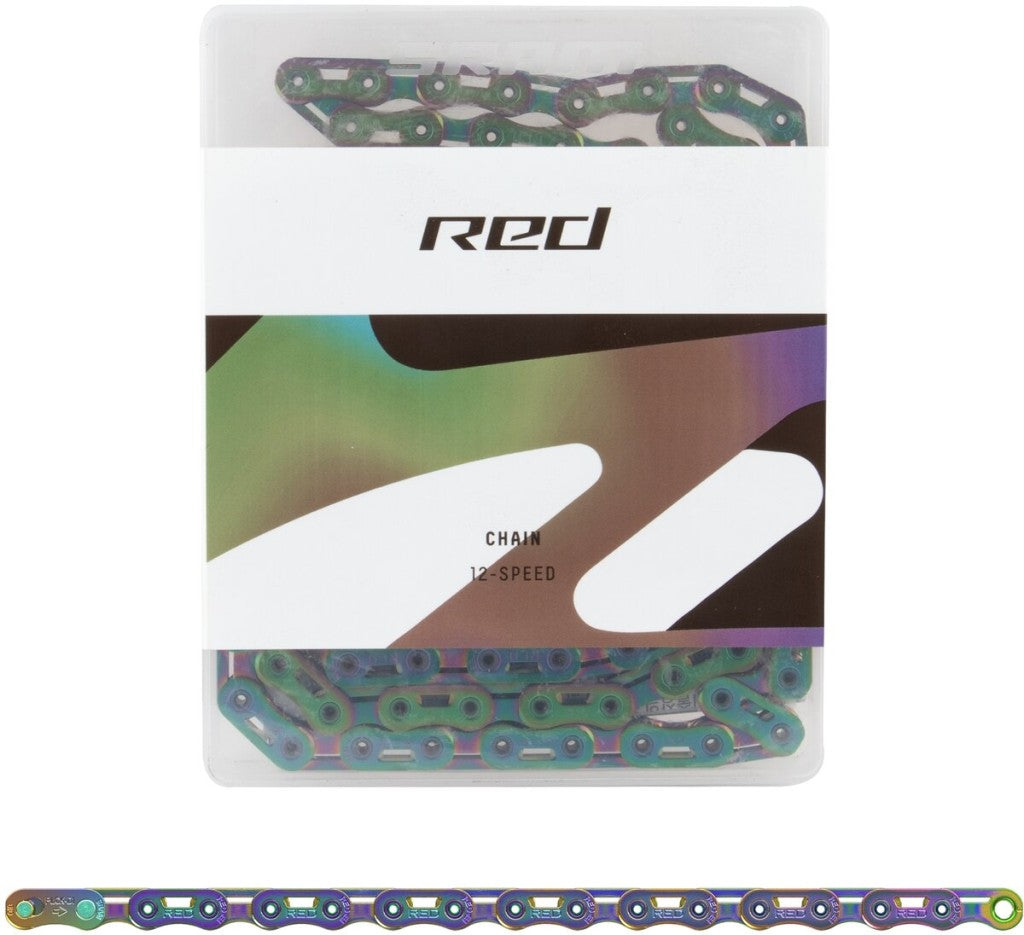 Sram Red AXS E1 Rainbow Zincir 12S 126 Bakla Hollowpin - Görsel 5
