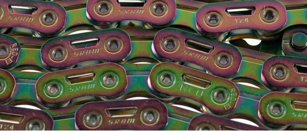 Sram Red AXS E1 Rainbow Zincir 12S 126 Bakla Hollowpin - Görsel 7