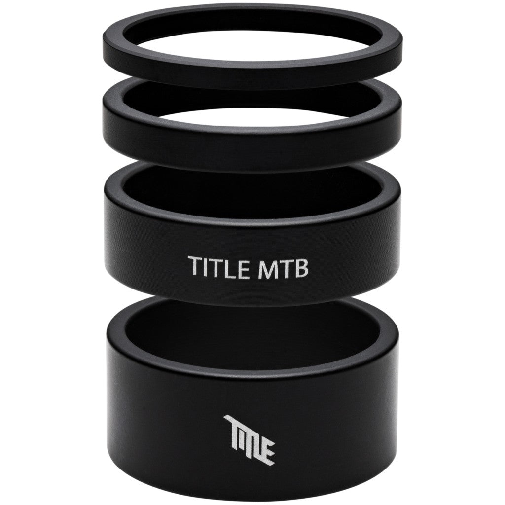 Title Alloy Headset Spacer Kit Furç Spacer Seti Farklı Renklerde