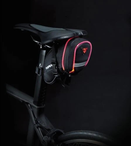 Topeak Aero Wedge IGlow Led Işıklı Sele Altı Çanta 0.5L Small TIG-AW02 - Görsel 5