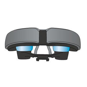 TOPEAK FREE SX 3D COMFORT SELE