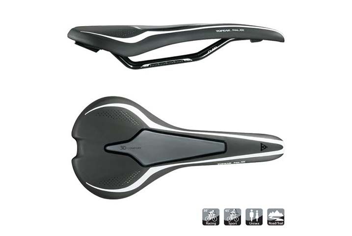 Topeak Free XX Dikişsiz Bisiklet Selesi TS-XX02BW 3D Comfort 290g