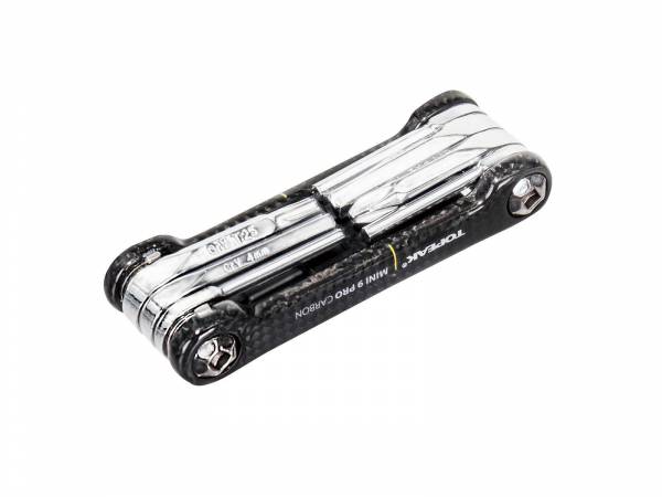 Topeak Mini 9 Pro Carbon Bisiklet Alyan Anahtar Seti Çantalı TT2552