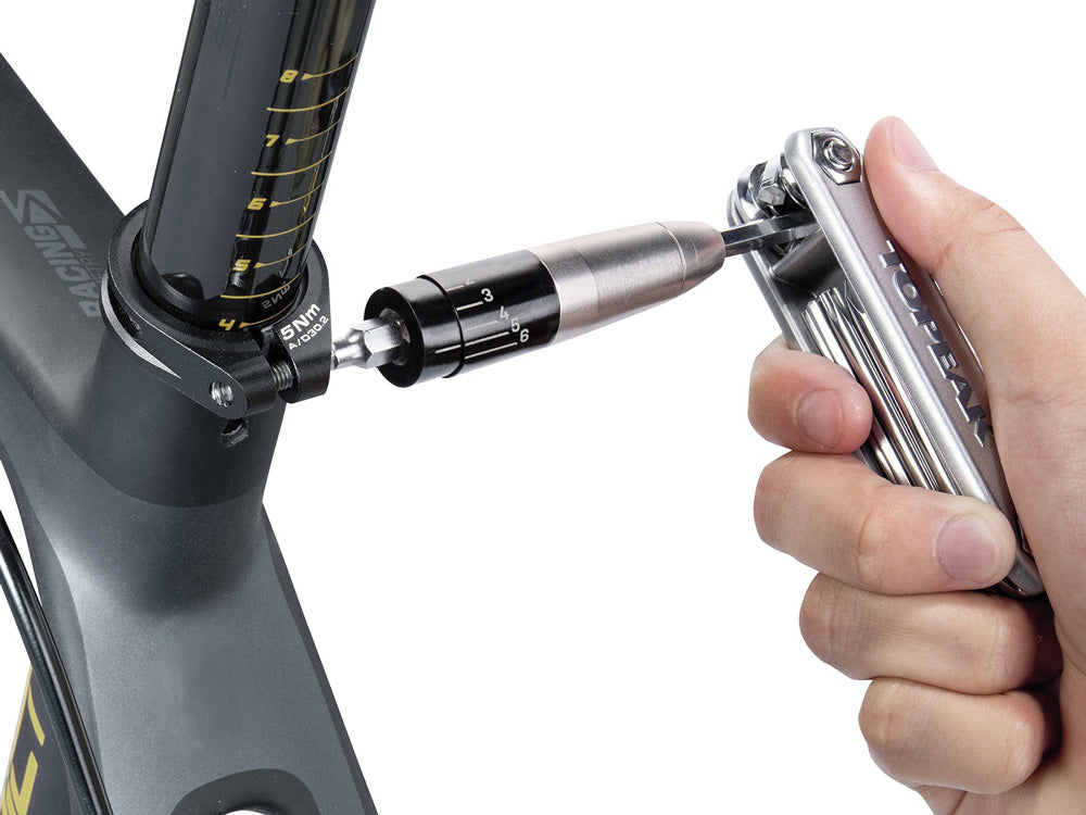 Topeak Nano TorqBox X Tork Anahtar Soketi TT2575 2-6Nm 5 Farklı Uç 250496
