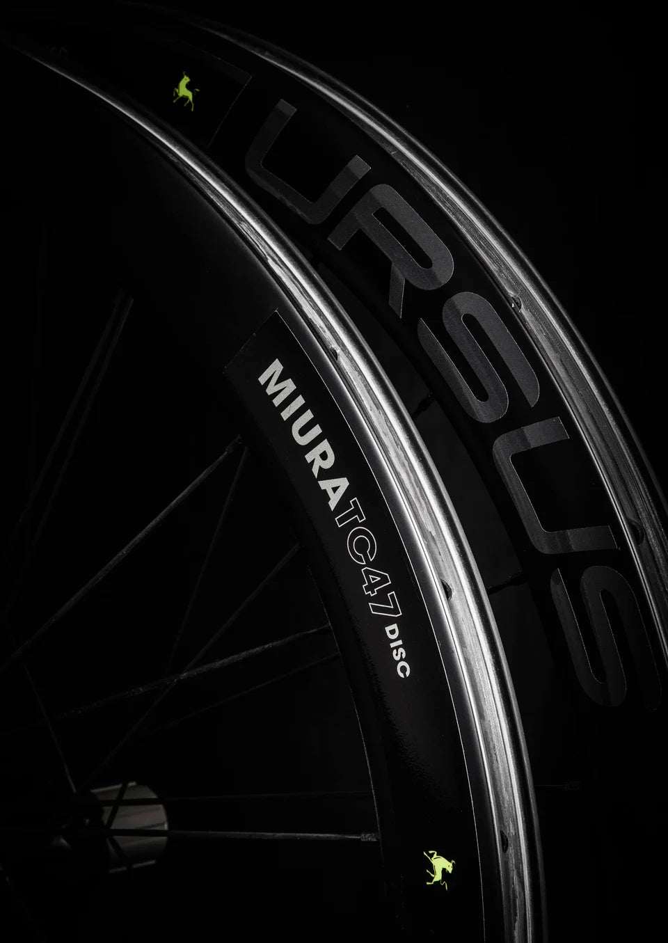 URSUS Miura TC47 Carbon Road Bike Wheelset Centerlock Tubeless 12x100/12x142mm JNT-805