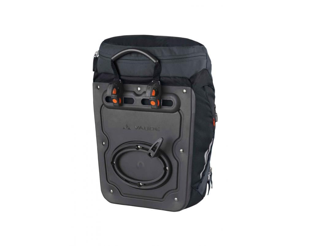 VAUDE KARAKORUM BİSİKLET ARKA HEYBE ÇANTA 68 LT SİYAH/GRİ