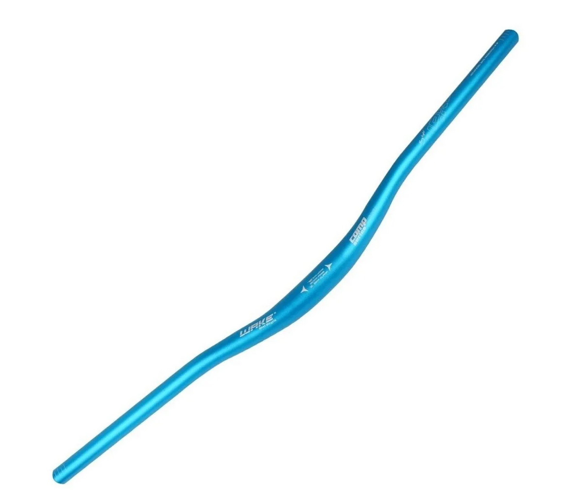 Cintre VTT Wake en Aluminium 780mm Riser 31.8mm Bleu