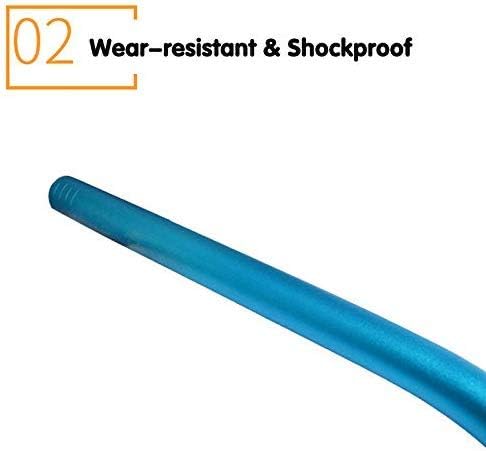 Cintre VTT Wake en Aluminium 780mm Riser 31.8mm Bleu