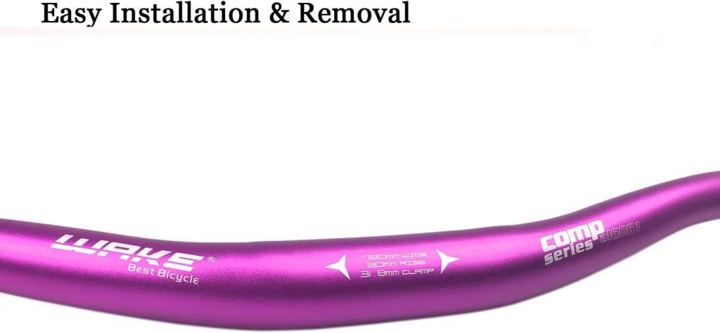 Wake Cintre VTT 780mm Riser 31.8mm Violet
