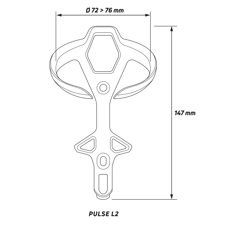 Zefal Pulse L2 Carbon Matara Kafesi - Görsel 3