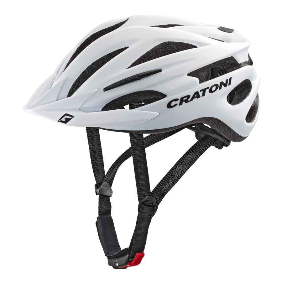 Cratoni PACER Bisiklet Kaskı White Matt S-M 54-58cm 113003C2