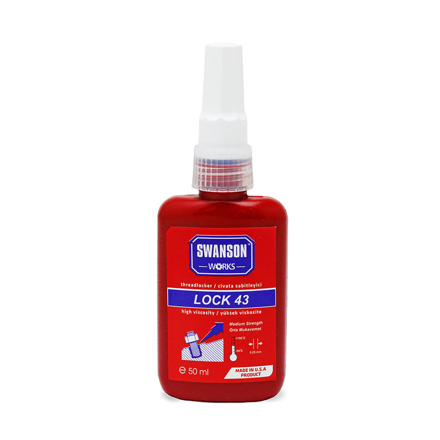 Swanson SW LOCK 43 Civata Sabitleyici 50ml BKM-106