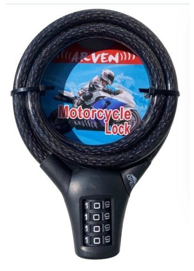 Antivol Vélo Cadenas Arven 17 Combinaison 10x150 ZX-2237