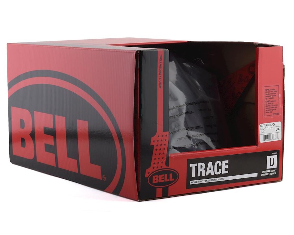 Bell Trace Bisiklet Kaskı Mat Siyah 53-60 Cm Unisex
