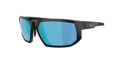 BLIZ Lunettes de soleil Arrow Monture noir mat Verres marron avec traitement multicouche bleu ZB70140363