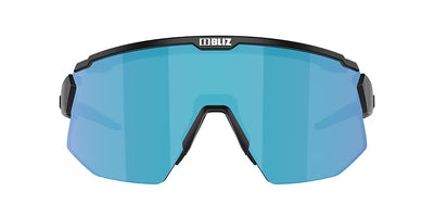BLIZ Breeze Lunettes de soleil Matt Black Frame Brown With Blue Multi Lens ZB70020741