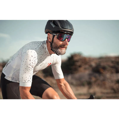 BLIZ Fusion Lunettes de soleil Nano Optics Nordic Light Matt Neon Rose Rose With Violet Blue Mirror ZB70050533