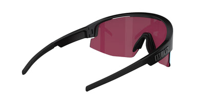 BLIZ Matrix Lunettes de soleil Monture Noir Mat Verres Nano Optics Nordic Light Begonia Multicolores Bleus ZB70040333