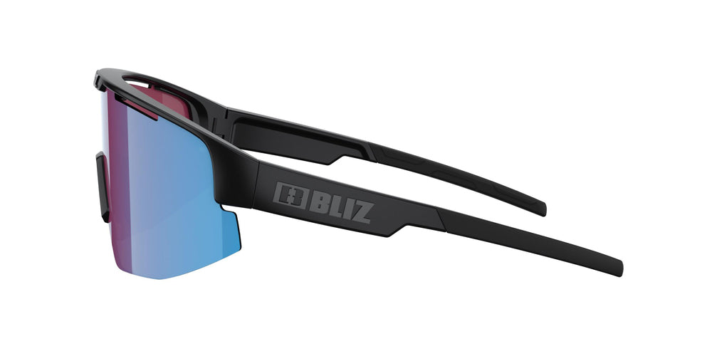 BLIZ Matrix Lunettes de soleil Monture Noir Mat Verres Nano Optics Nordic Light Begonia Multicolores Bleus ZB70040333