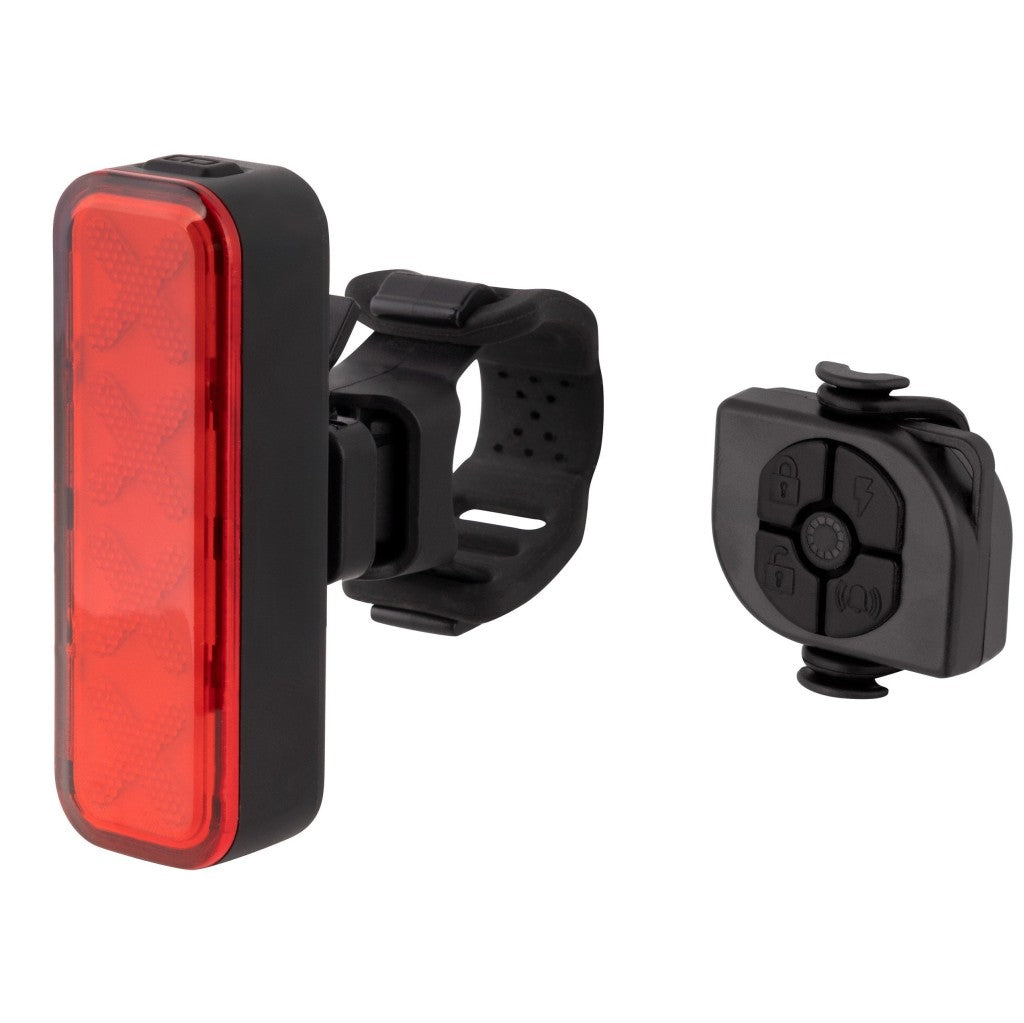 Briviga 300 Lümen Usb Şarjlı Akıllı Arka Lamba Sensör Uzaktan Kumanda E-Zil ve Alarm LW-R300 260021