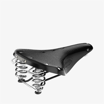 Selle de vélo classique Brooks B67 en cuir, 205 mm, noire