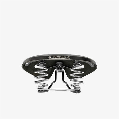 Selle de vélo classique Brooks B67 en cuir, 205 mm, noire