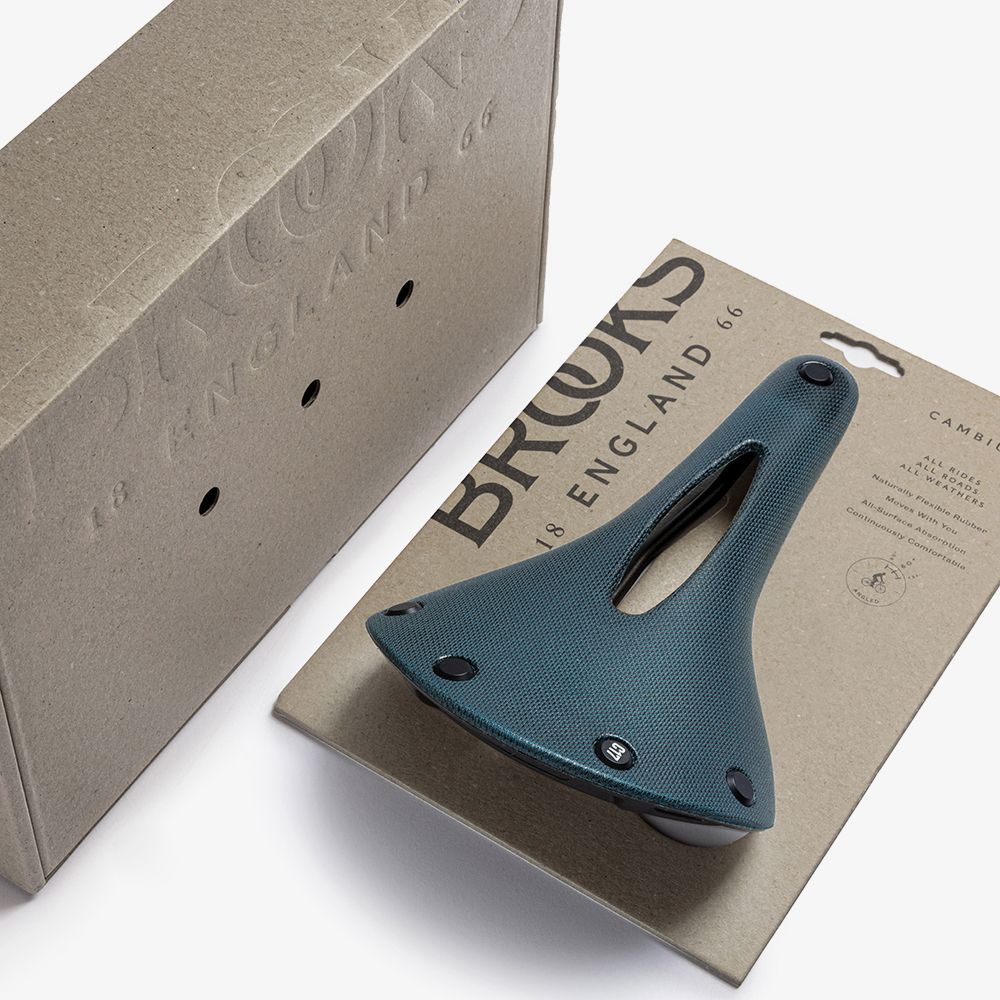 Brooks Cambium C17 Carved Sele 164mm Mavi 260345