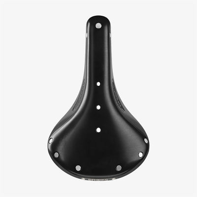 Brooks Flyer Yaylı Deri Bisiklet Selesi 175mm Siyah B396H - Görsel 2