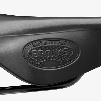 Brooks Flyer Yaylı Deri Bisiklet Selesi 175mm Siyah B396H - Görsel 9
