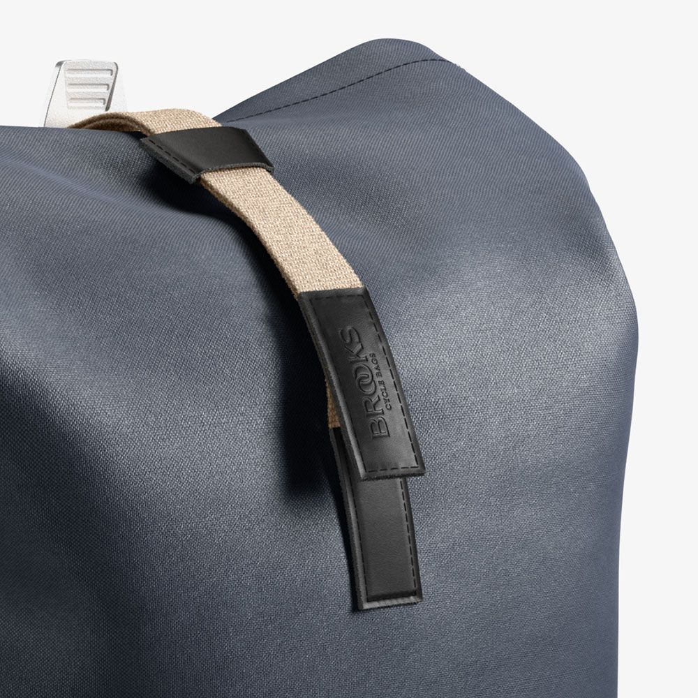 Brooks Pickwick Cotton Canvas Sırt Çantası 26LT Lacivert - Görsel 12