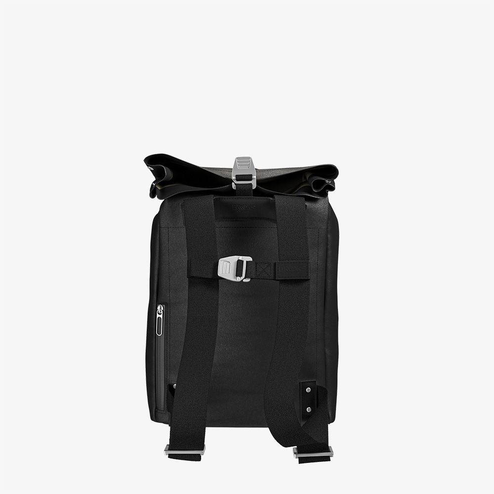 Brooks Pickwick Cotton Canvas Sırt Çantası 26LT Siyah