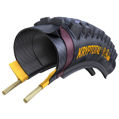 Continental Kryptotal-F Enduro Super Soft 29x2.40 TLR Tubeless Dış Lastik 60-622 CO0102074 - Görsel 14