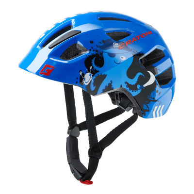 Cratoni MAXSTER Çocuk Kaskı Pirate Blue Glossy S-M 51-56cm 111806F2