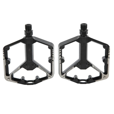 Forte Gt Alüminyum Platform Bisiklet Pedalı Siyah XBYC-1807 - Görsel 3