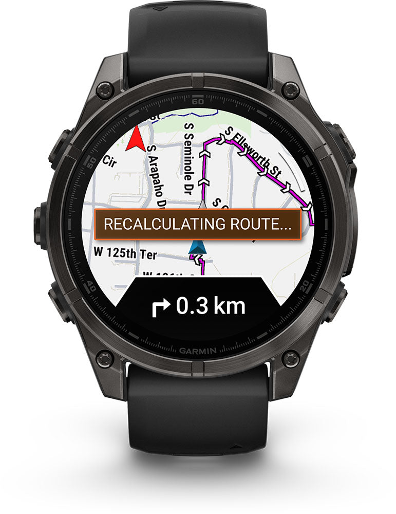 Garmin Fenix 8 Premium Multisport GPS Kol Saati Sapphire Amoled 47mm  010-02904-21